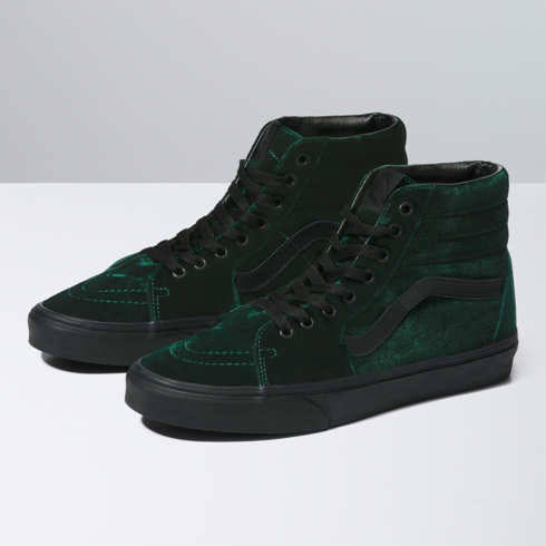 Velvet Sk8-Hi Men = Women