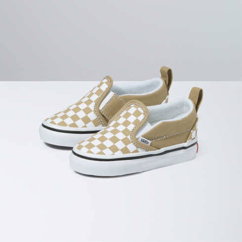 Toddler Checkerboard Slip-On V Shoe